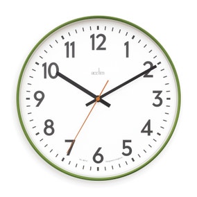 Acctim Hugo Modern Bright Wall Clock