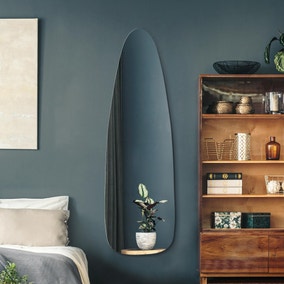 Lacuna Frameless Pond Full Length Wall Mirror