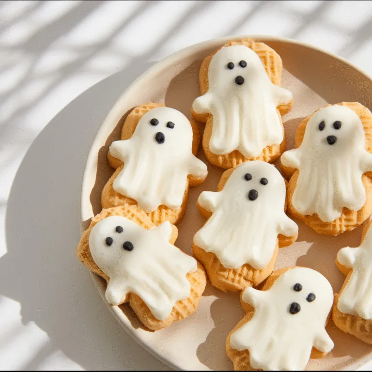 Spooky Sweet Fun: Nutter Butter Ghost Cookies