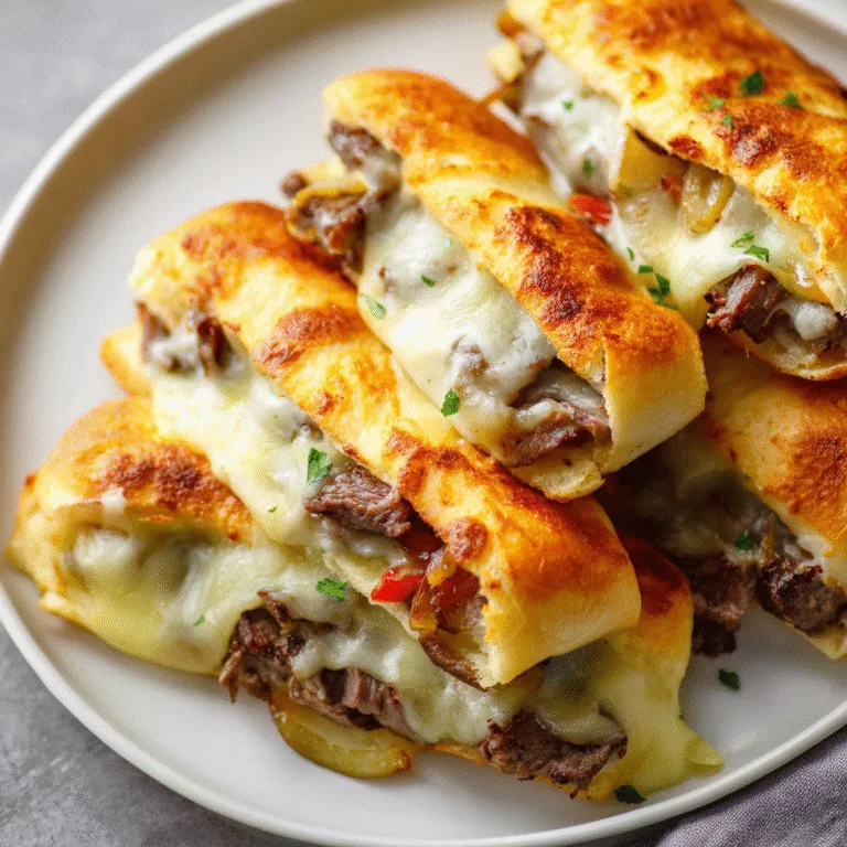 Philly Cheesesteak Rolls: The Ultimate Fusion Appetizer That Will Steal Every Party