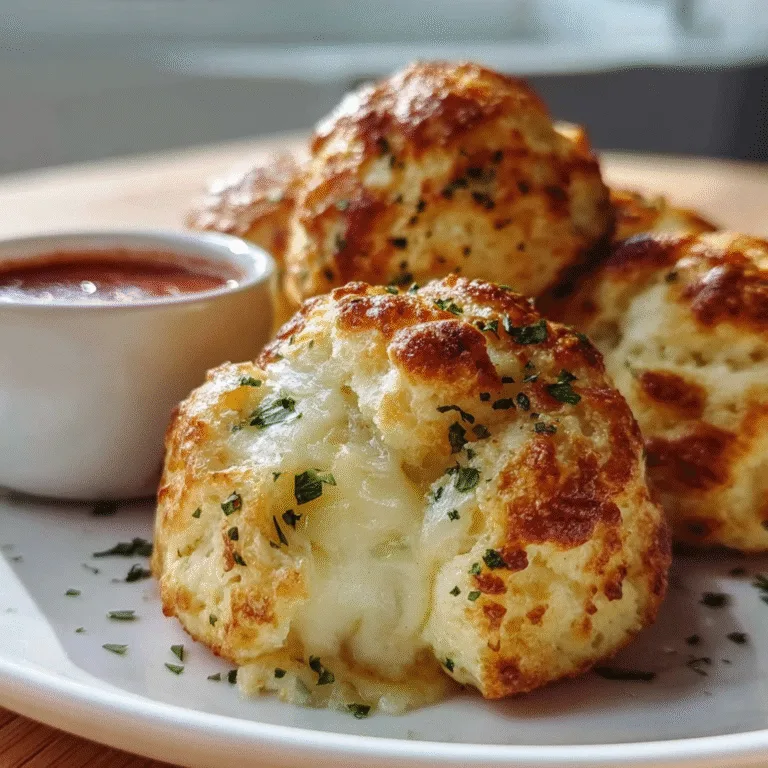 Mozzarella Biscuit Bombs – Gooey, Cheesy Comfort in Every Bite