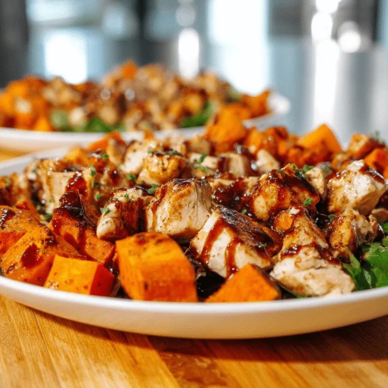 BBQ Chicken Sweet Potato Bowl – A Cozy Weeknight Favorite