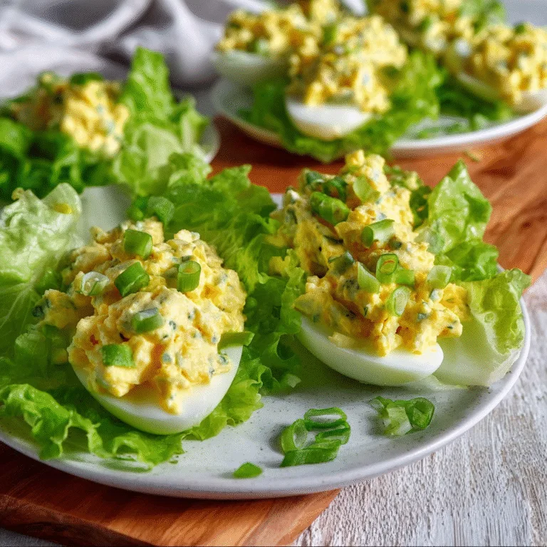 Egg Salad Lettuce Wraps Light – A Fresh & Healthy Twist