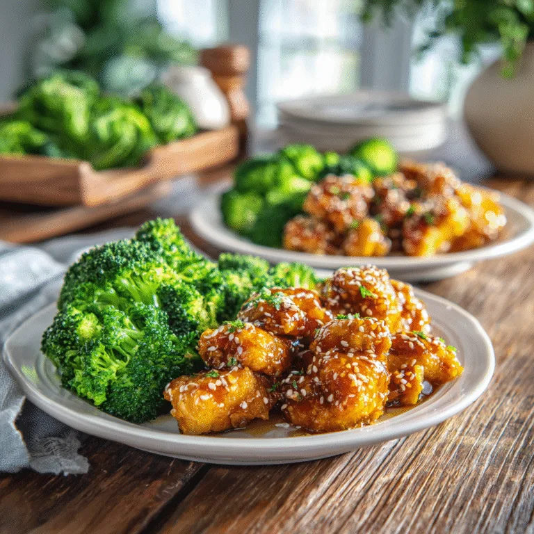 Honey Sesame Chicken Broccoli – Sweet, Sticky & Comforting