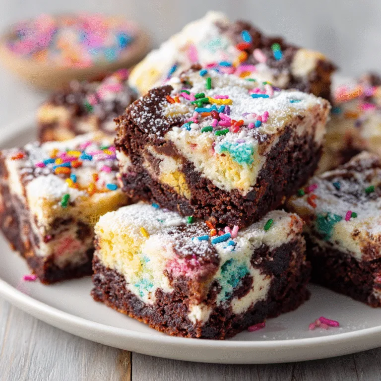 Chaos Cake Sheet Pan Brownies – A Sweetly Fudgy Mashup You’ll Crave!