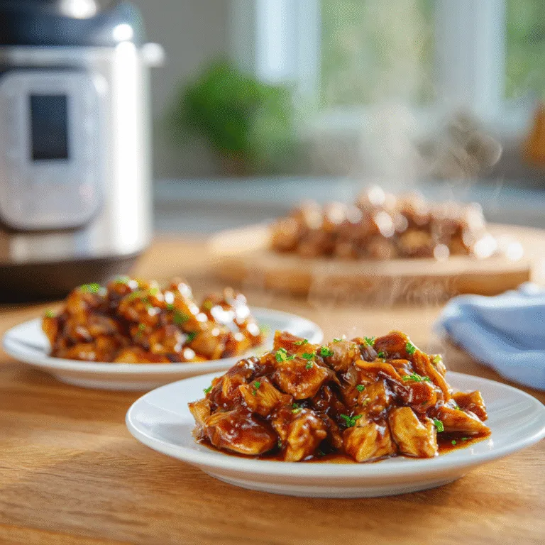 Bourbon Chicken Crock Pot – Sweet, Sticky, and Irresistible