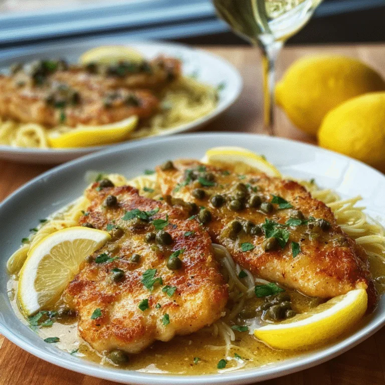 Chicken Piccata – Bright, Tangy, and Comforting Italian Classic