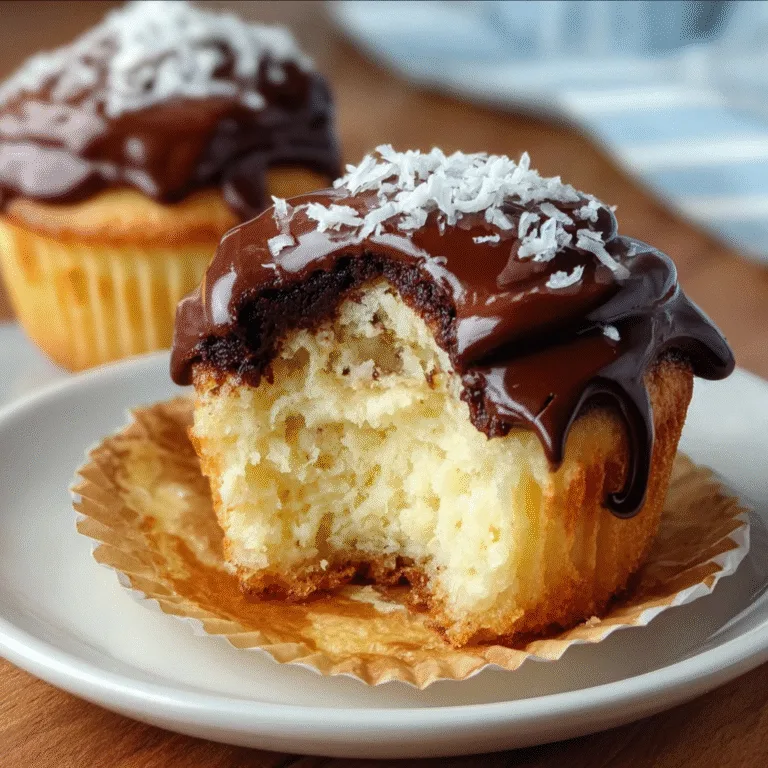 Boston Cream Pie Cupcakes – A Mini Twist on a Classic Dessert