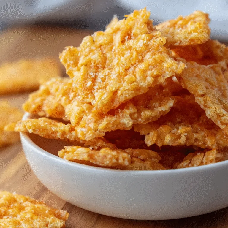 Rice Krispie Cheddar Crackers – The Crispiest, Cheesiest Snack You’ll Ever Bake