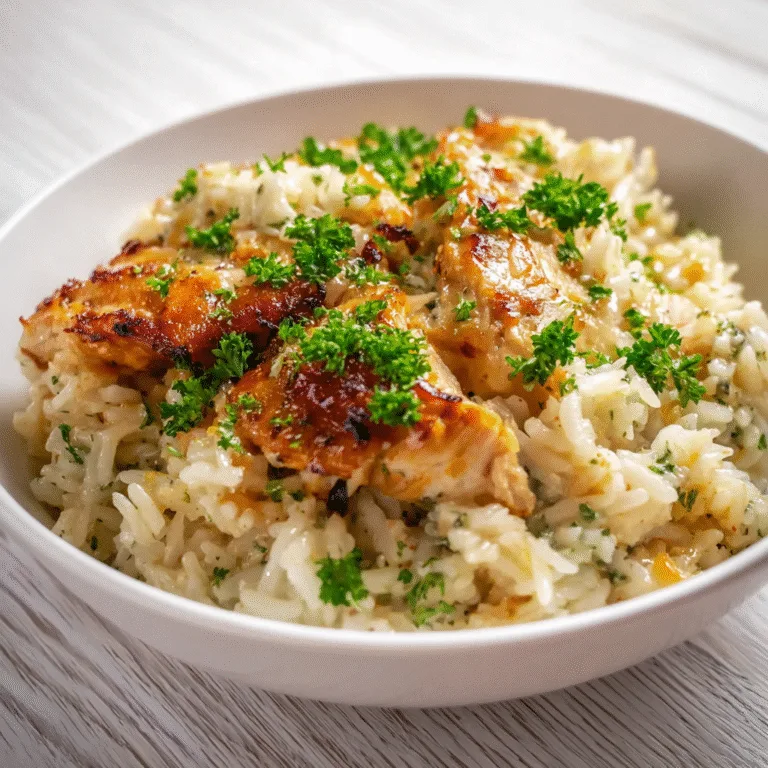 Heavenly Chicken Angel Rice Casserole – Creamy, Cozy, Pure Comfort