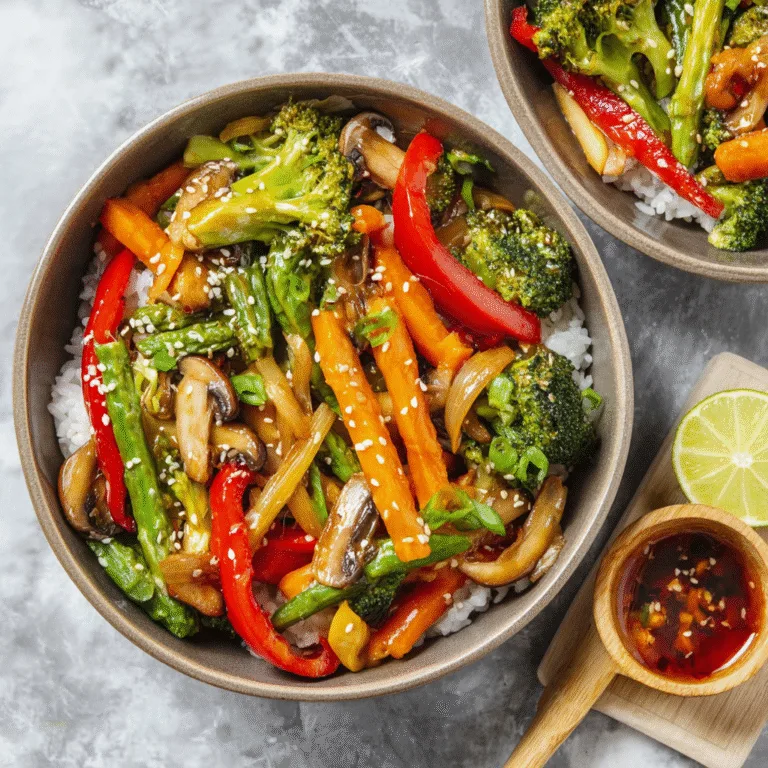Easy Vegetable Stir Fry – Fresh, Fast, and Packed With Flavor