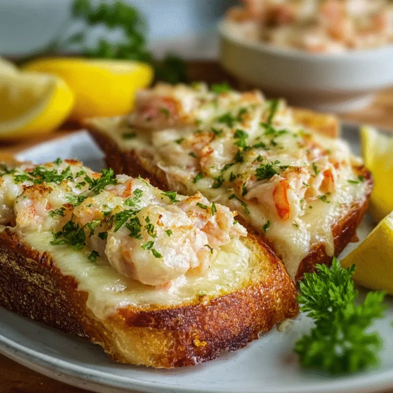 Shrimp Crab Melts – Creamy, Cheesy, Golden-Baked Seafood Perfection