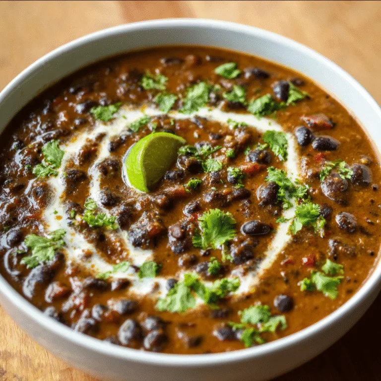 Easy Creamy Black Bean Curry – Cozy, Flavorful, and Ready in Minutes