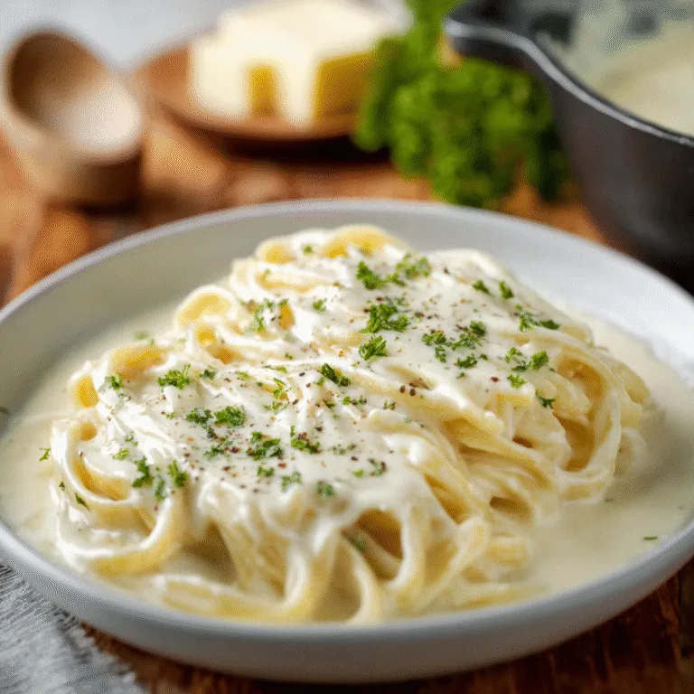 The Best Homemade Alfredo Sauce – Rich, Creamy, and Better Than Restaurant-Style