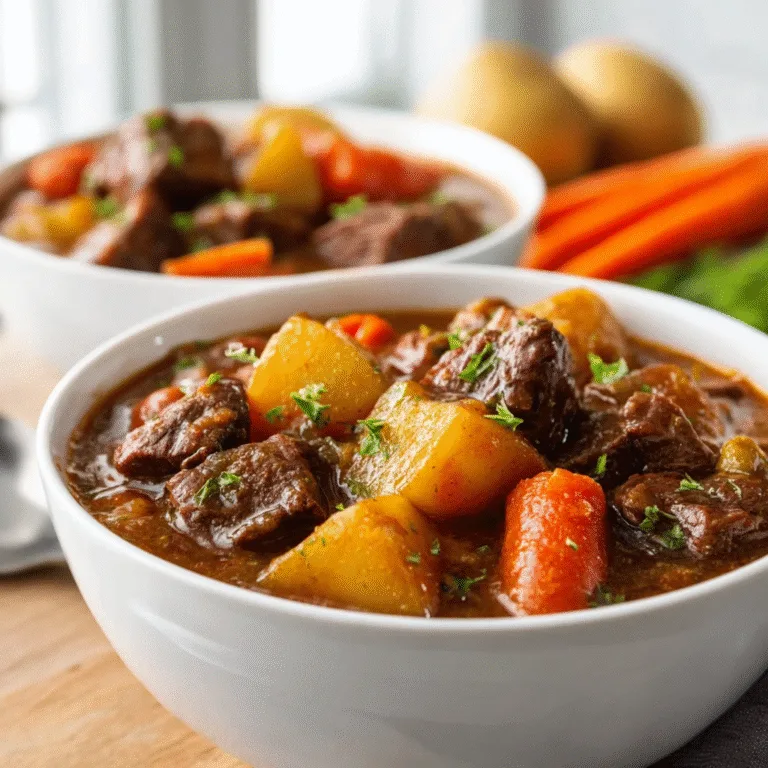 Crockpot Beef Stew (Easy, Hearty & Comforting!) – The Coziest Bowl of Comfort You’ll Ever Make