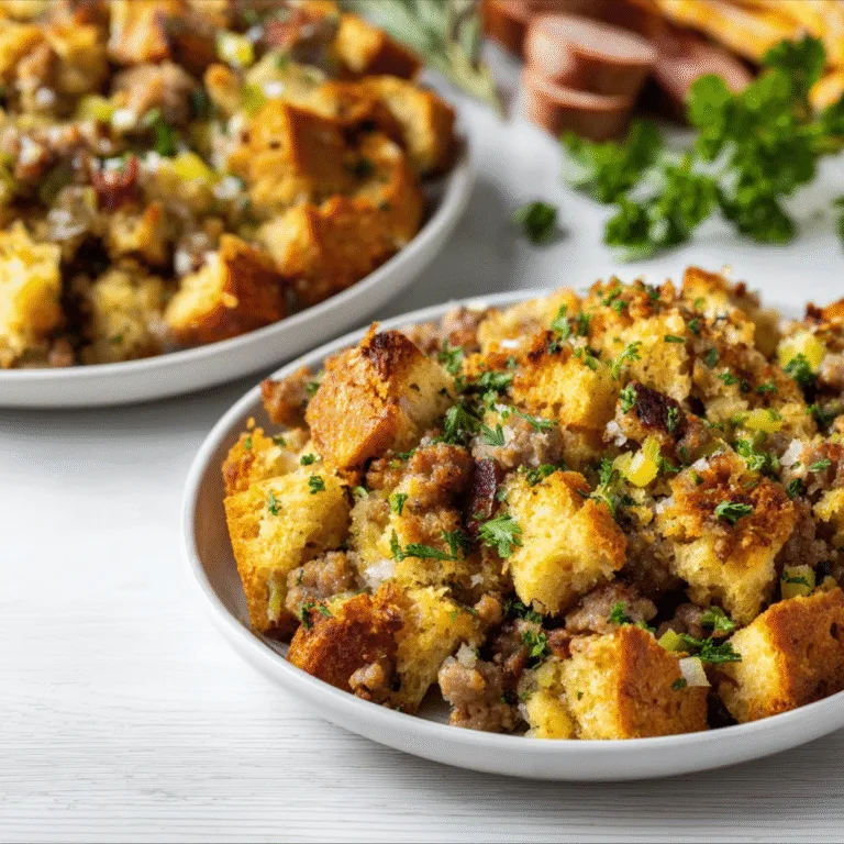 Sausage Stuffing – The Ultimate Cozy Holiday Side Dish