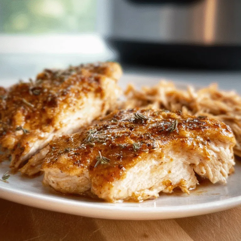 Slow Cooker Chicken Breast – The Easiest, Juiciest Weeknight Staple