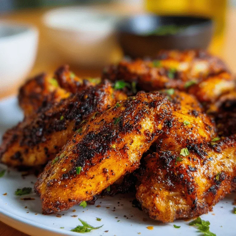 Crispy Air Fryer Chicken Wings With Dry Rub – The Ultimate Foolproof Wing Recipe