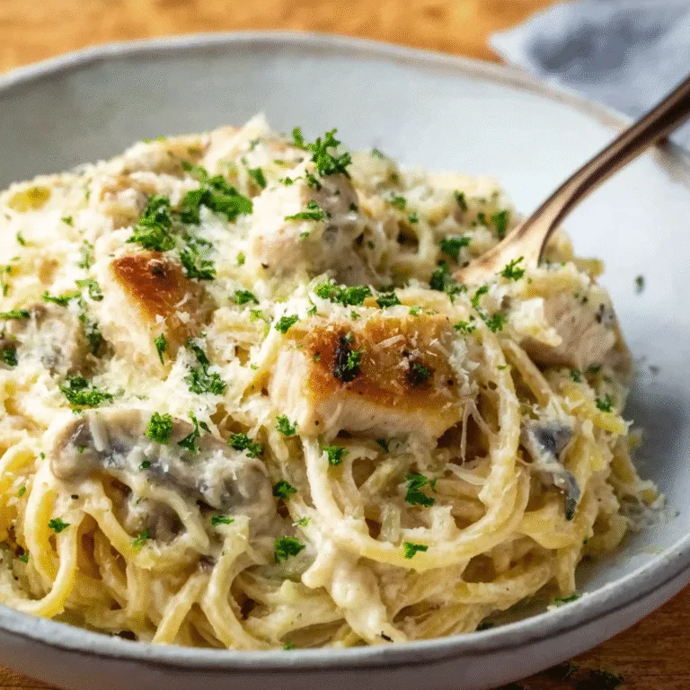 The Best Chicken Tetrazzini – Creamy, Cheesy, and Comforting