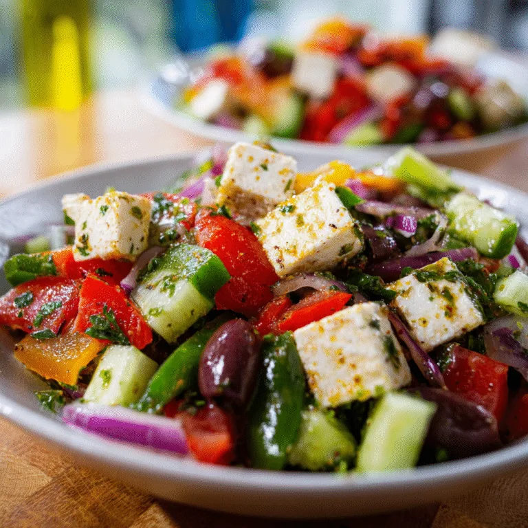 Mediterranean Salad – Fresh, Bright, and Bursting with Flavor
