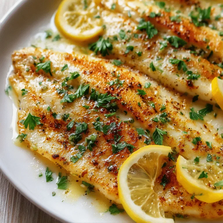 Easy Baked Tilapia with Lemon Garlic Butter – Light, Flavorful, and Ready in Minutes
