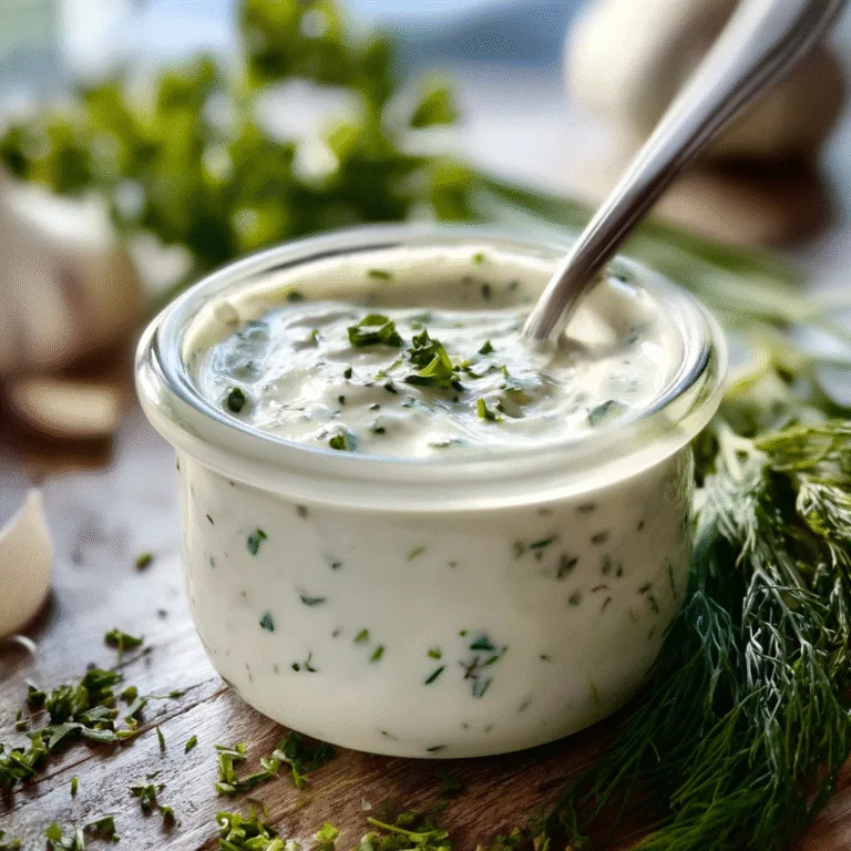 Homemade Ranch Dressing – Creamy, Zesty, Fresh, and Better Than Anything in a Bottle