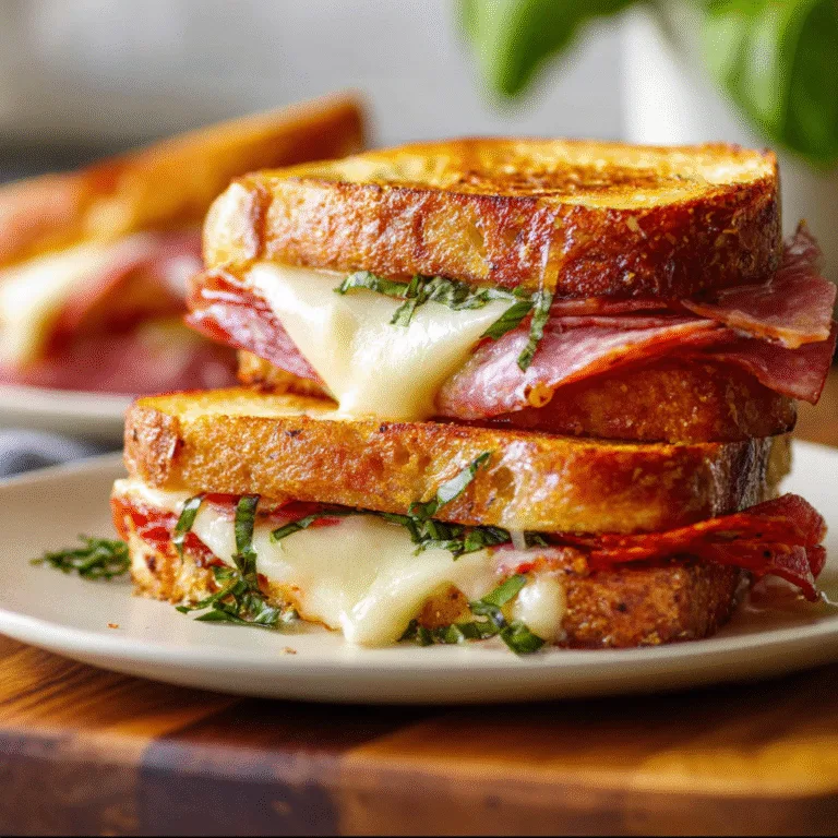 The Best Toasted Italian Sandwich – A Melty, Crispy, Flavor-Packed Classic