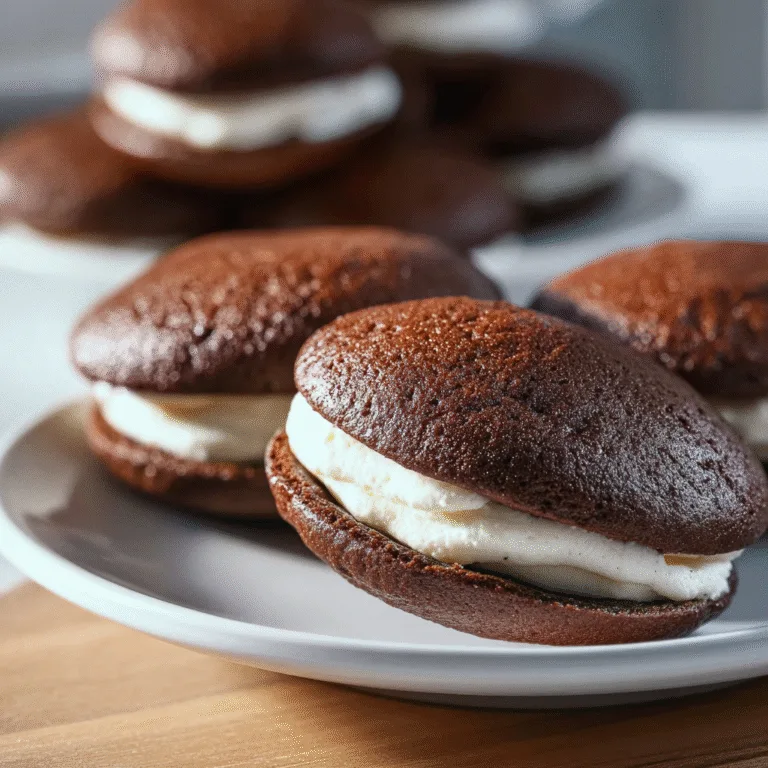 Irresistible Whoopie Pie Cookies Recipe – Soft, Fluffy, and Filled With Sweet Marshmallow Magic