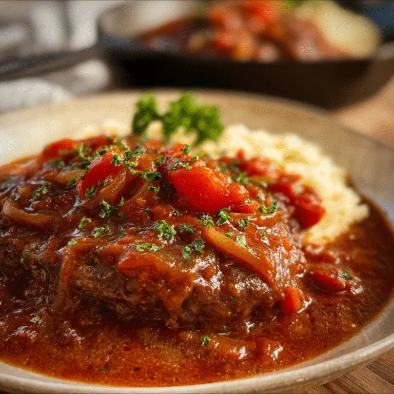 Old-Fashioned Swiss Steak – A Slow-Braised Country Classic Full of Comfort and Heart