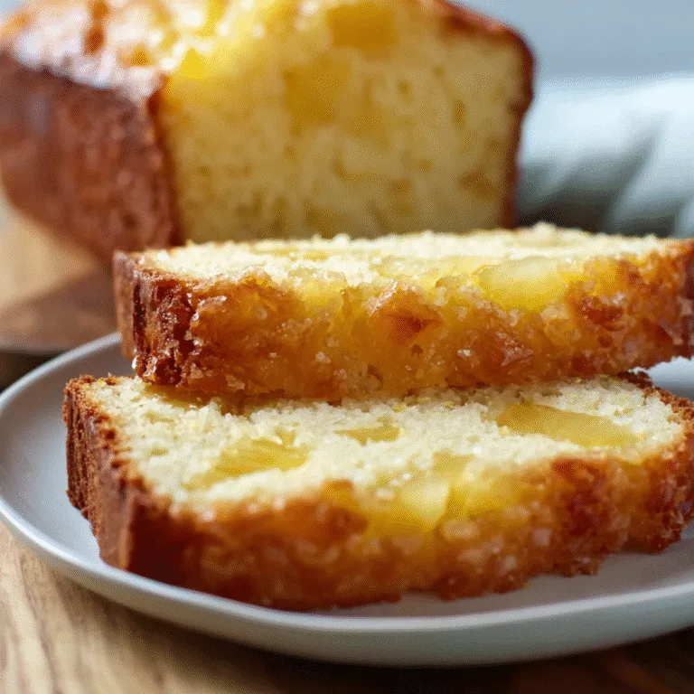 Pineapple Quick Bread – Moist, Tropical, and Deliciously Simple