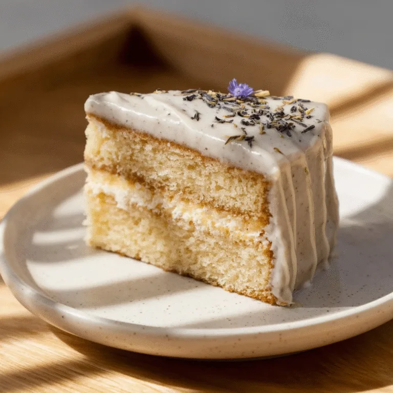London Fog Cake – A Soft, Elegant Earl Grey Dream for Tea Lovers