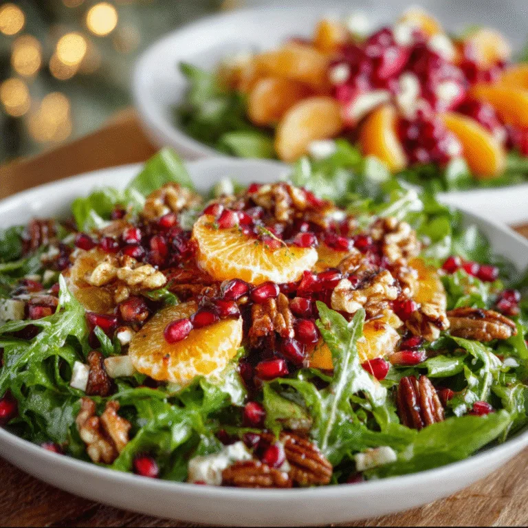 Christmas Salad – A Festive, Fresh, and Colorful Holiday Side Dish