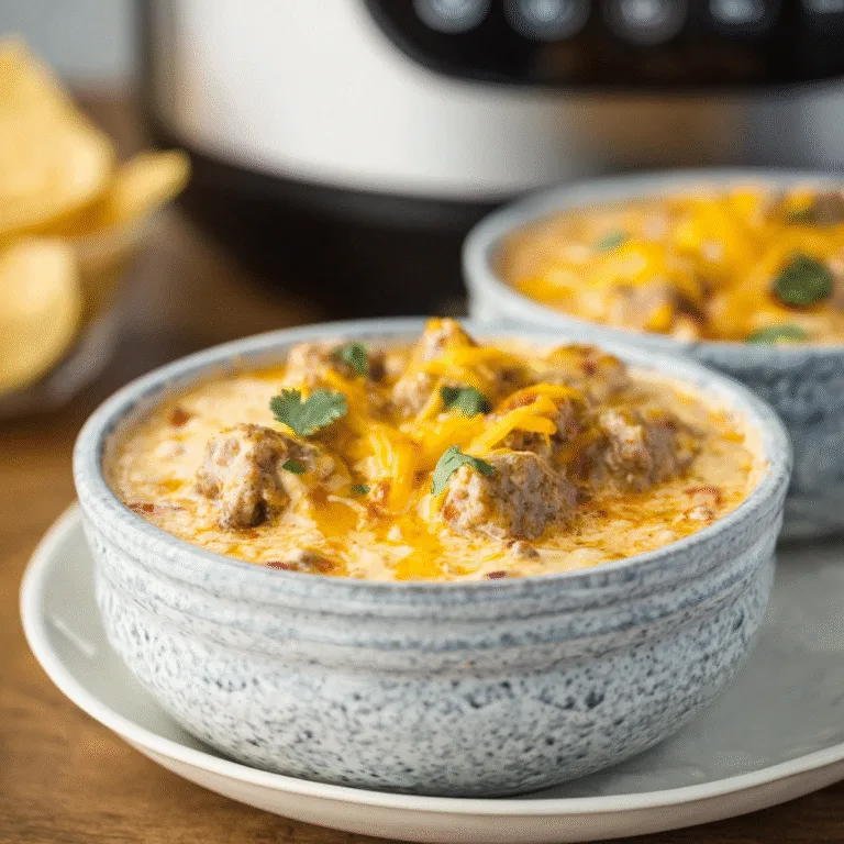 Easy Crock Pot Sausage Cheese Dip – The Ultimate Party Crowd-Pleaser