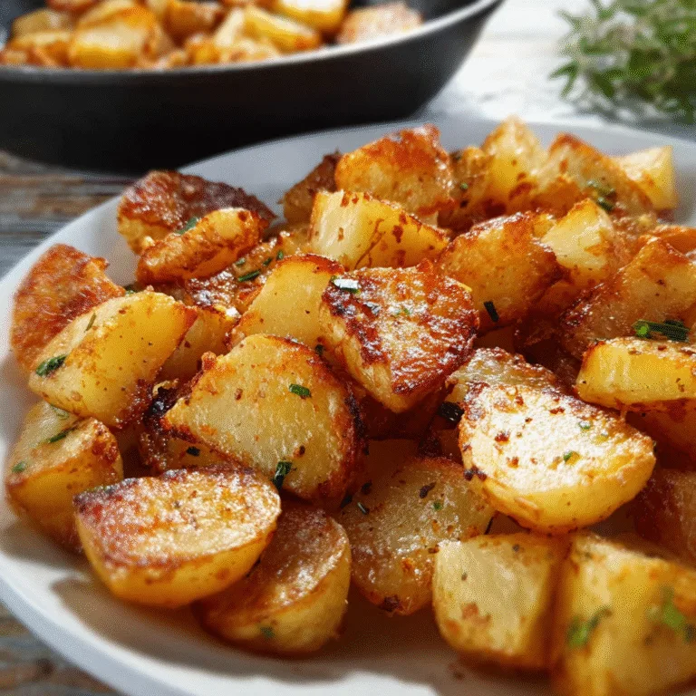 Pan Fried Potatoes – Crispy, Golden, Irresistible Skillet Comfort