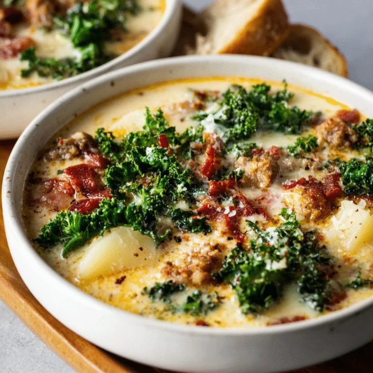 Easy Zuppa Toscana – A Cozy, Creamy One-Pot Classic