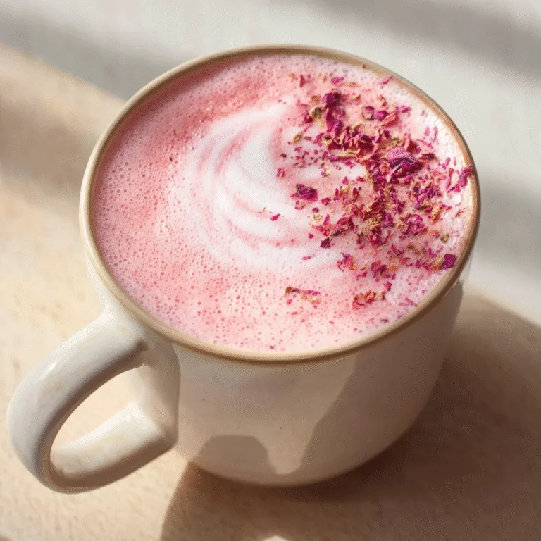 Pink Latte – A Cozy, Creamy Blush-Colored Hug in a Mug
