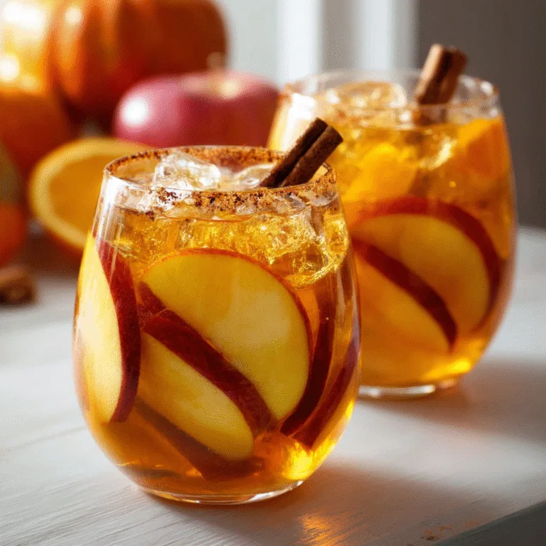 Pumpkin Spice Fireball Sangria – A Cozy Fall Cocktail with a Cinnamon Kick