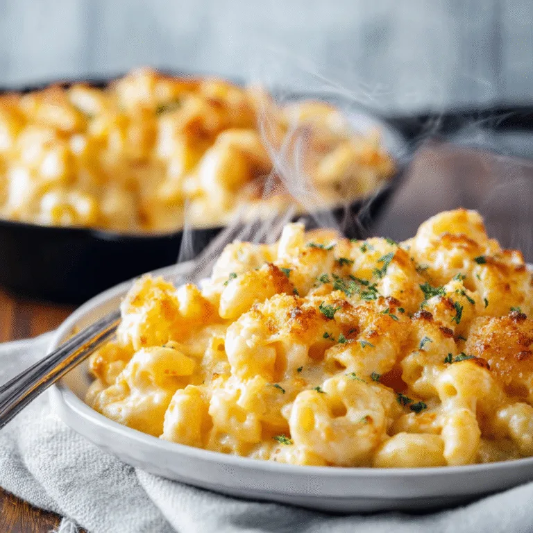 Smoked Gouda Mac & Cheese – Ultra-Creamy Comfort with a Smoky Twist