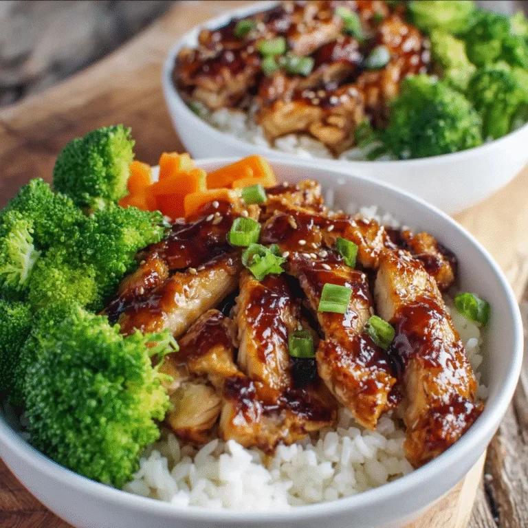 Teriyaki Chicken Rice Bowl – A Sweet, Savory Classic Made Easy
