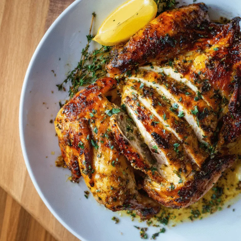 Cowboy Butter Spatchcock Chicken – A Bold, Buttery, Flavor-Packed Roast to Transform Dinner