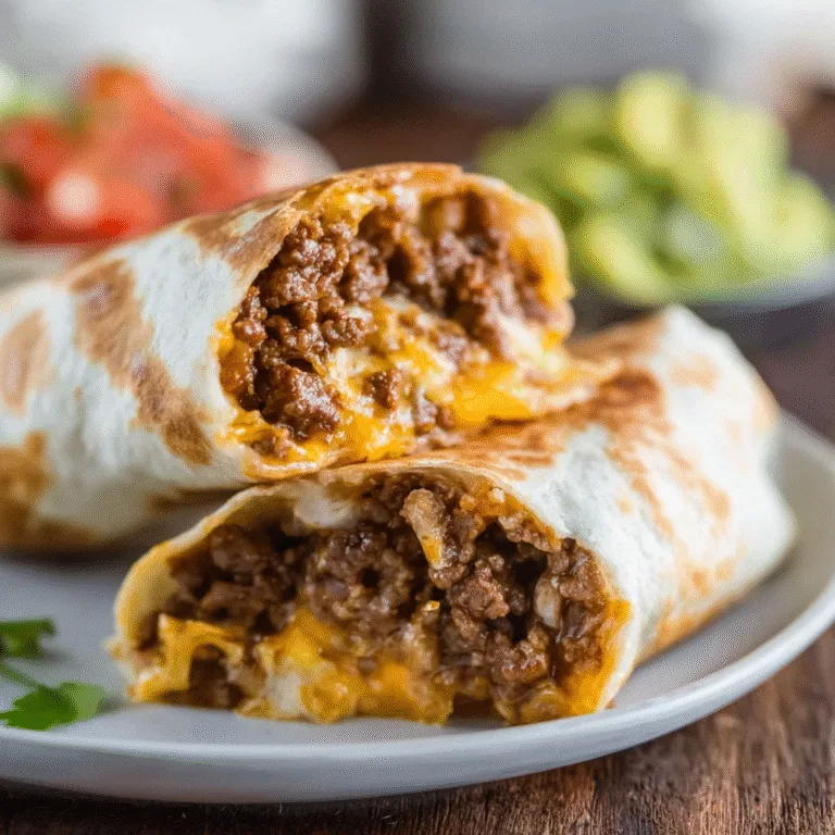 Beef and Cheese Burritos – A Classic Comfort Food Favorite