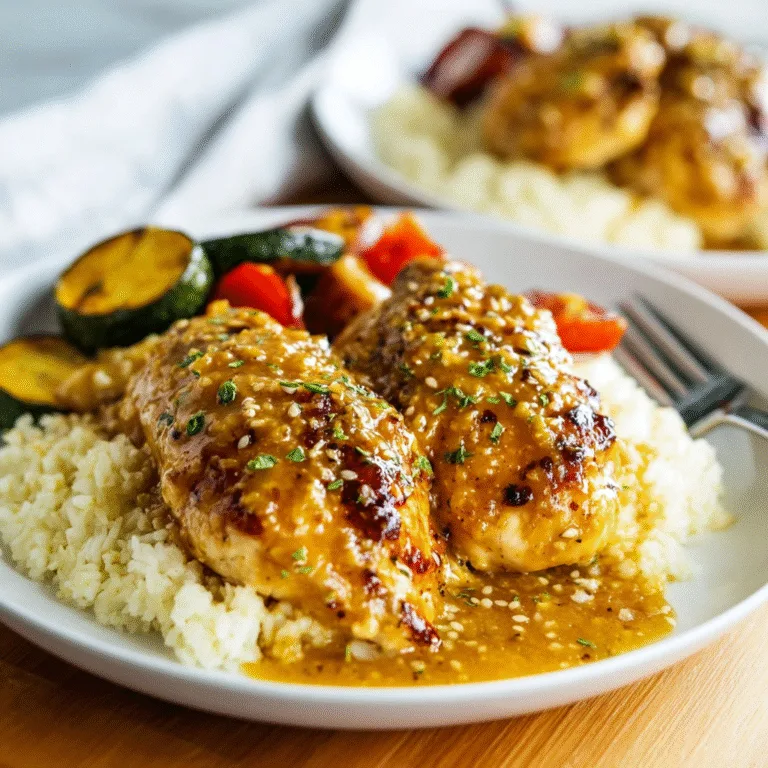 Instant Pot Honey Mustard Chicken – Sweet, Savory, and Weeknight-Perfect