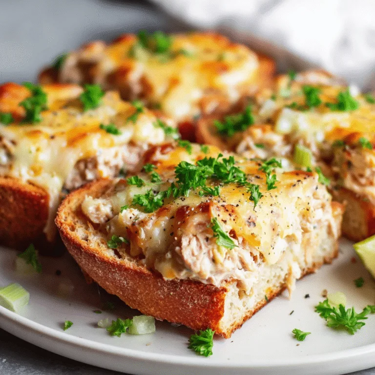 Sheet Pan Tuna Melts – A Cozy, Crispy Classic Made Easy