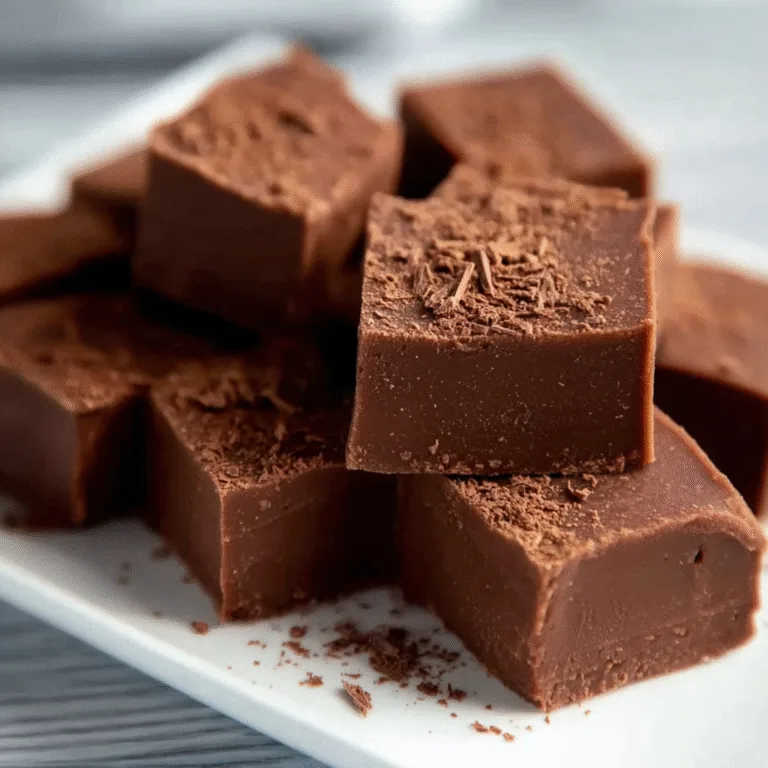 The Best Copycat Fannie May Fudge – Rich, Creamy, and Candy-Shop Perfect