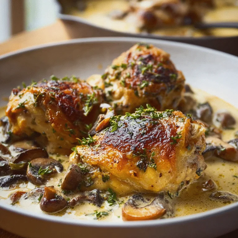 Coq au Riesling – A Creamy Alsatian Classic with White Wine
