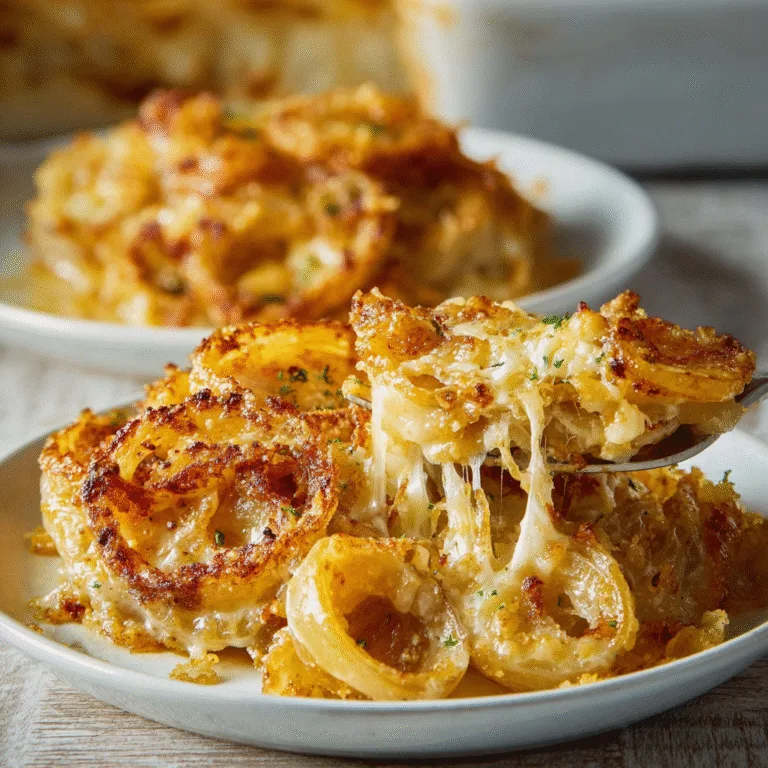 Tennessee Onions – A Cheesy Southern Comfort Side Dish
