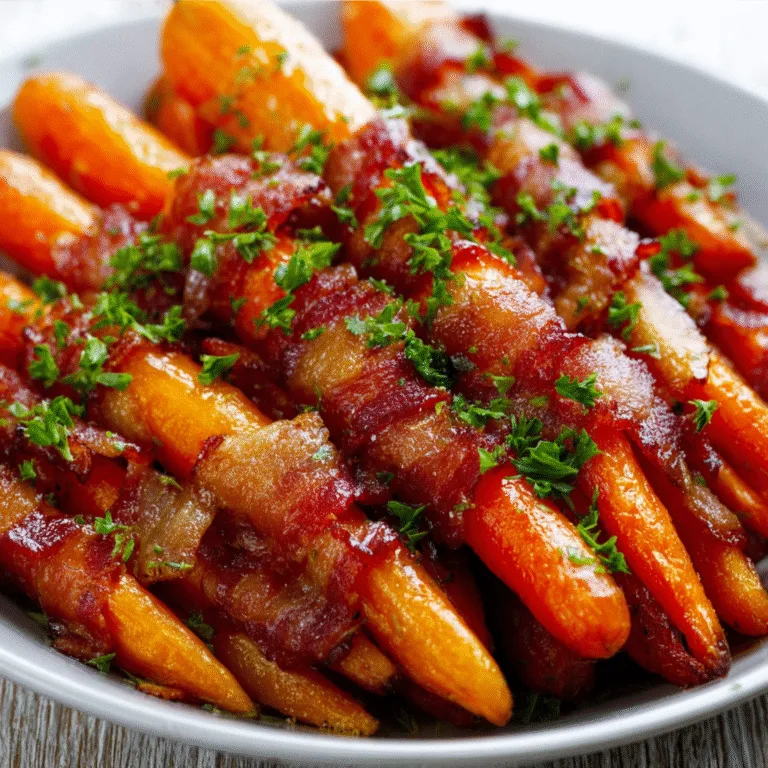 The Best Maple Bacon Carrots – Sweet, Sticky, Smoky, Perfect Every Time