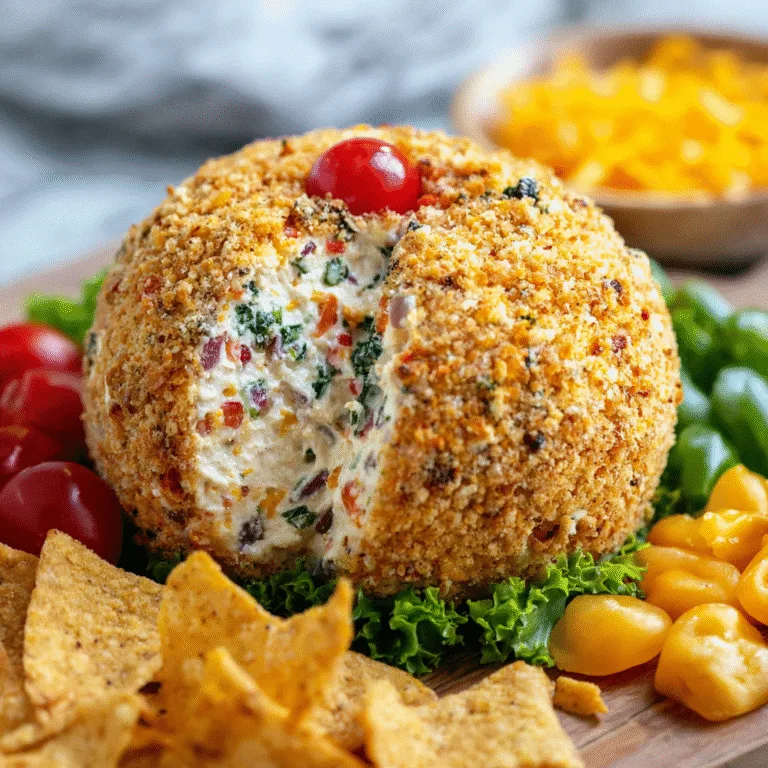 Taco Cheese Ball – A Bold, Crowd-Pleasing Party Classic