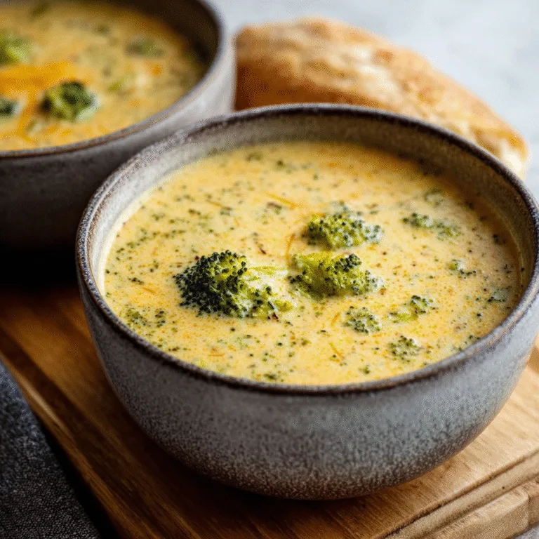 Instant Pot Broccoli Cheddar Soup – Creamy Comfort Made Fast