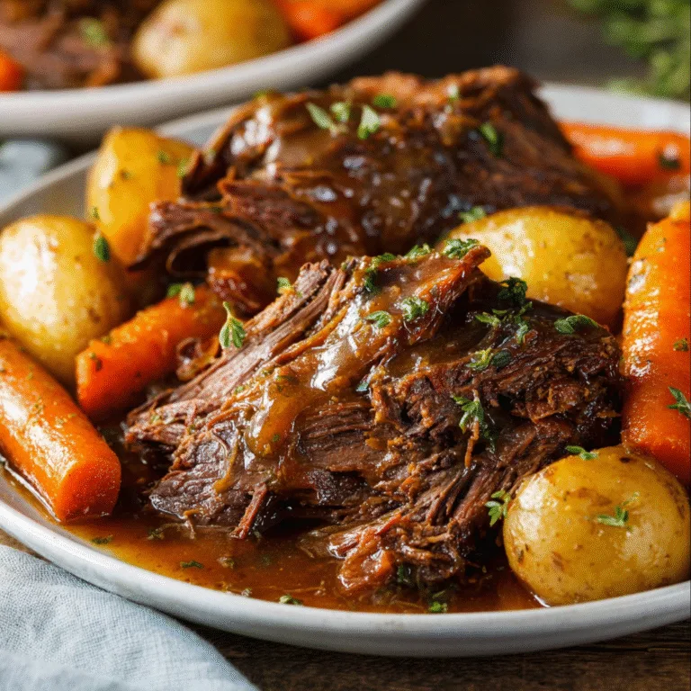 Crock Pot Chuck Roast – The Ultimate Cozy Slow Cooker Comfort Meal